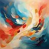 Abstractie in kleur van Patricia Hofmeester