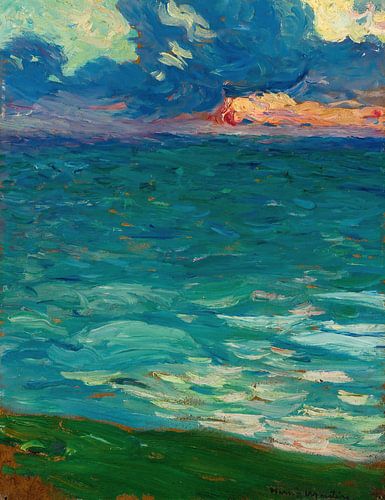 Bij de zee, Henri Martin