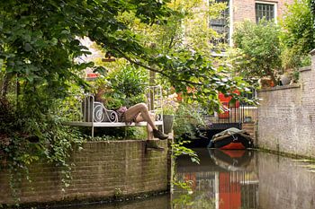 Mannequin at the waterfront