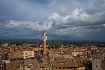 Siena in Toscane Italië van Robbert De Reus