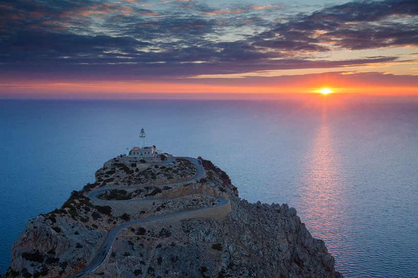 Majorca, Spain, Lighthouse by Frank Peters