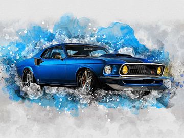 Ford Mustang 1969 sur Pictura Designs