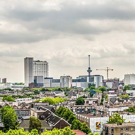 skyline of Rotterdam sur Patrick Herzberg