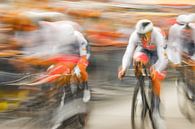 Mannschaftszeitfahren Vuelta Utrecht von Arthur Puls Photography Miniaturansicht