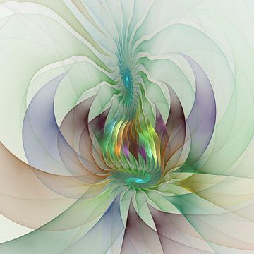Colourful Shapes - Fractals Art by gabiw Art