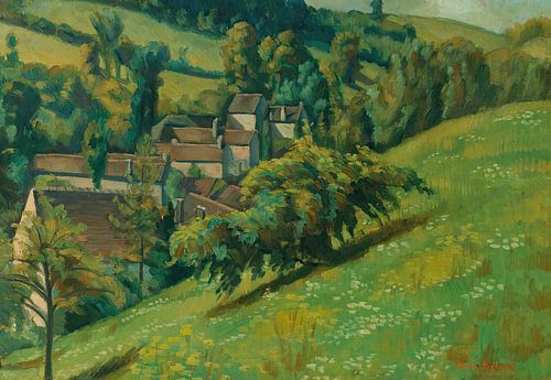 Emile Bernard - A View of Molosmas