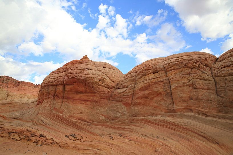 Rotsformaties in de North Coyote Buttes, deel van het Vermilion Cliffs National Monument. Dit gebied van Frank Fichtmüller