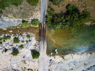The “Flat Creek crossing” in Texas van Droning Dutchman