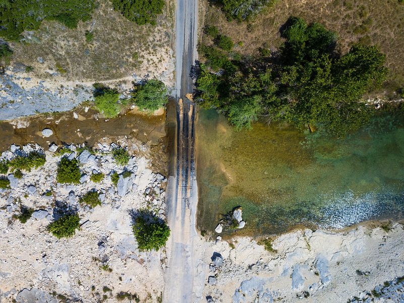 The “Flat Creek crossing” in Texas von Droning Dutchman