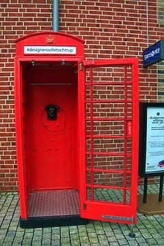Cabine téléphonique rouge anglaise