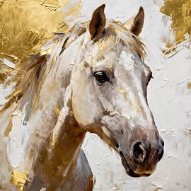 Auric Majesty - Wild Mustang 3 von Johannas Art Creations