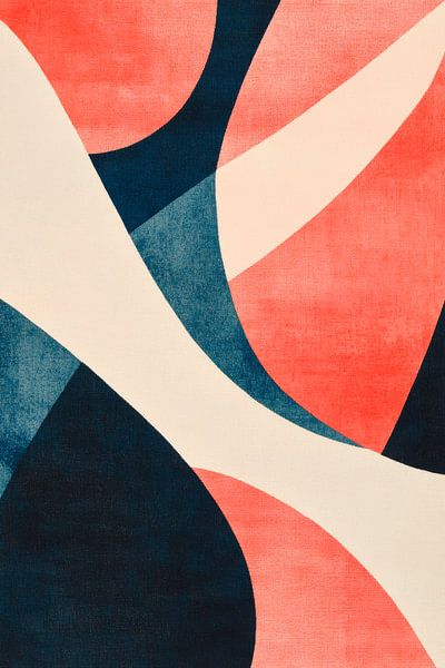 Colourful harmony of shapes by Poster Art Shop