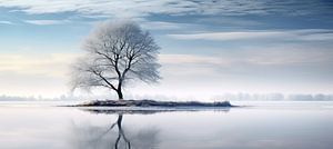 Winter Meer van Blikvanger Schilderijen