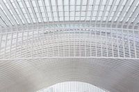 Architecture Liège-Guillemins, Liège station, designed by Calatrava.