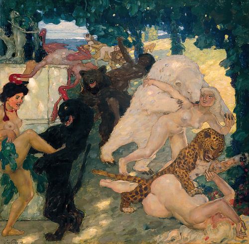 Leo Putz - Bacchanale (1905)