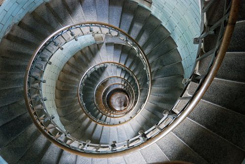 In de vuurtoren van Ploumanac'h