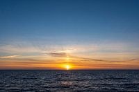 Zonsopkomst boven de Noordzee