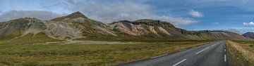 Snaefellsnes Paysage, d'Islande sur Hans Kool