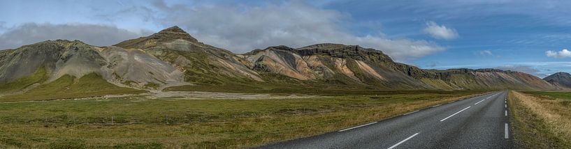 Snaefellsnes Landschaft, Iceland von Hans Kool