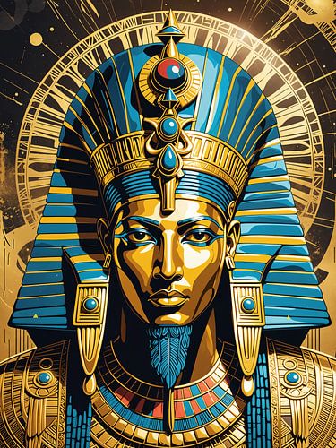 egypte historisch farao kunstwerk