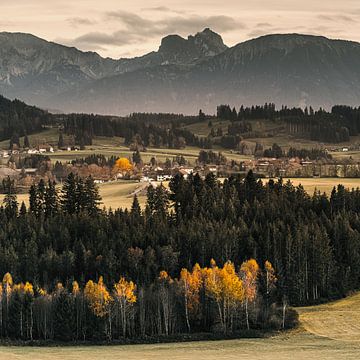 L'automne dans l'Allgau, en Bavière