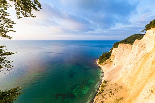 Møns Klint op het eiland Møn in Denemarken