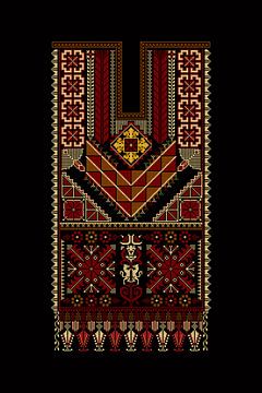 Modèle d'ornement Tatreez 47 sur Richard Laschon