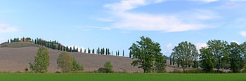 Kreta Senesi im Oktober