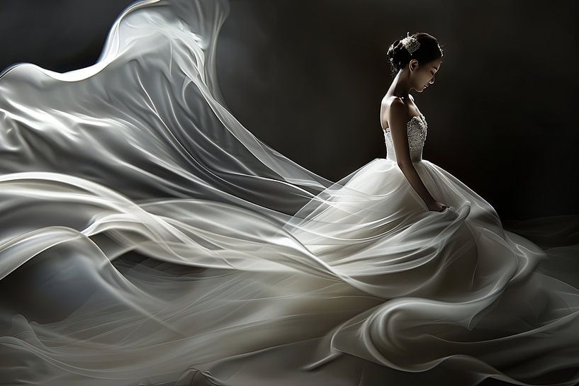 wedding dress japan Asia by Egon Zitter