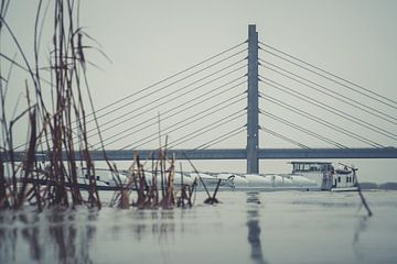 Molenbrug over de IJssel bij Kampen sur Gerrit Veldman