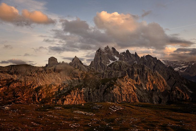 Die Berge rund um die Drei Zinnen von Karin Jähne