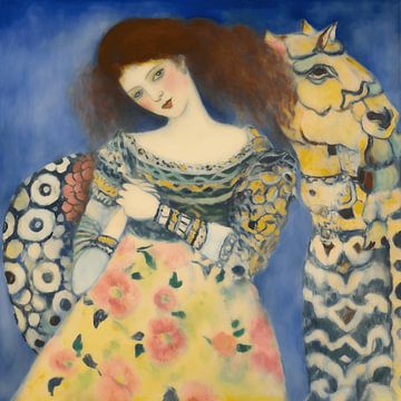 Klimt meets Chagall van Ton Kuijpers