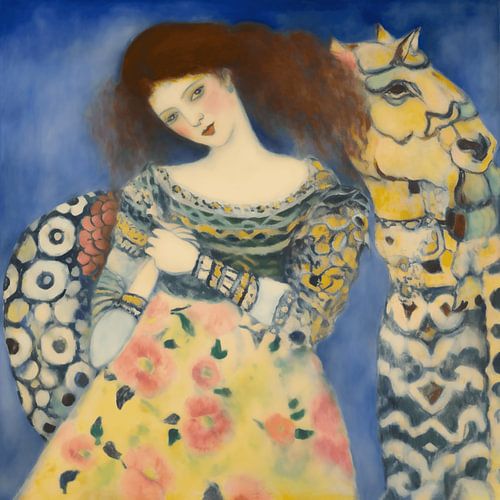 Klimt meets Chagall