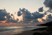 Zonsondergang bij Palais sur Mer