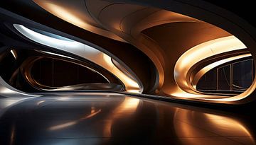 Une architecture moderne avec des formes