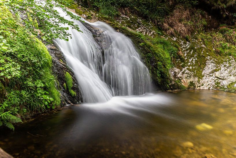 Schöner Wasserfall im Schwarzwald von Hans-Bernd Lichtblau