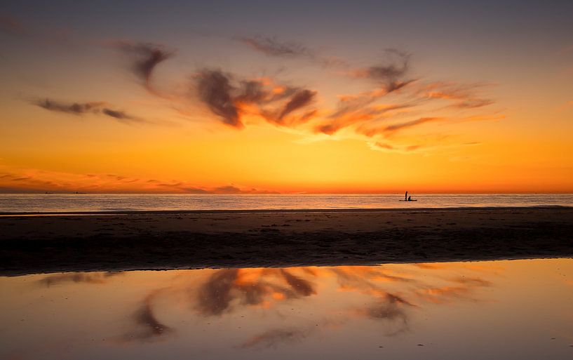 Suppen at sunset by Marloes ten Brinke