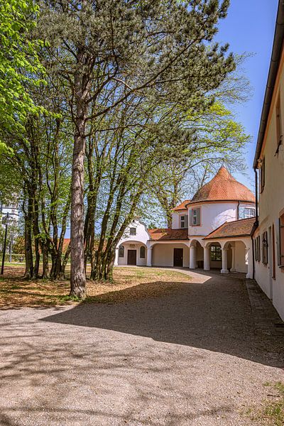 BAVARIA : DILLINGEN AN DER DONAU - VIEW OF THE ULRICH CHAPEL IN THE CASTLE GARDEN by Photoart-Naegele