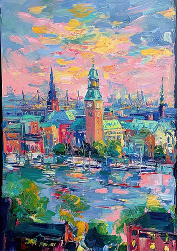 Impressionisme haven Hamburg