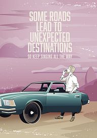 Some roads lead to unexpected destinations van Studio Picot Art