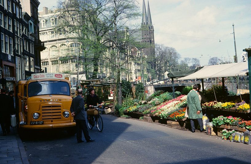 Flower market by Jaap Ros
