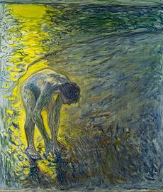 badende Frau von Egon Zitter