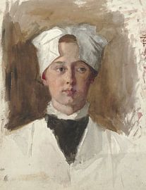 Portrait of an orphan girl, Thérèse Schwartze