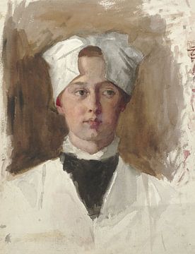 Portret van een weesmeisje, Thérèse Schwartze