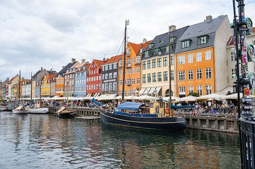Vue sur le port de Copenhague
