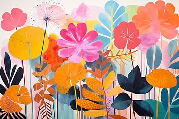 Boho Automne Moderne et Abstrait