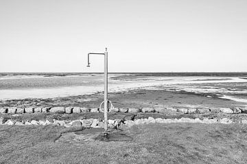 Douche aan zee van Heiko Westphalen