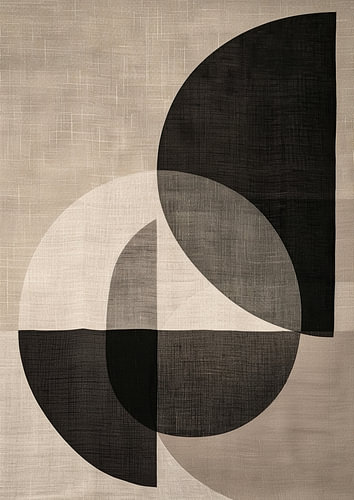 Organic painting Beige