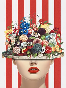 One of her Silly Portraits van Marja van den Hurk