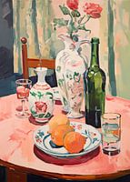 Cheerful classical still life